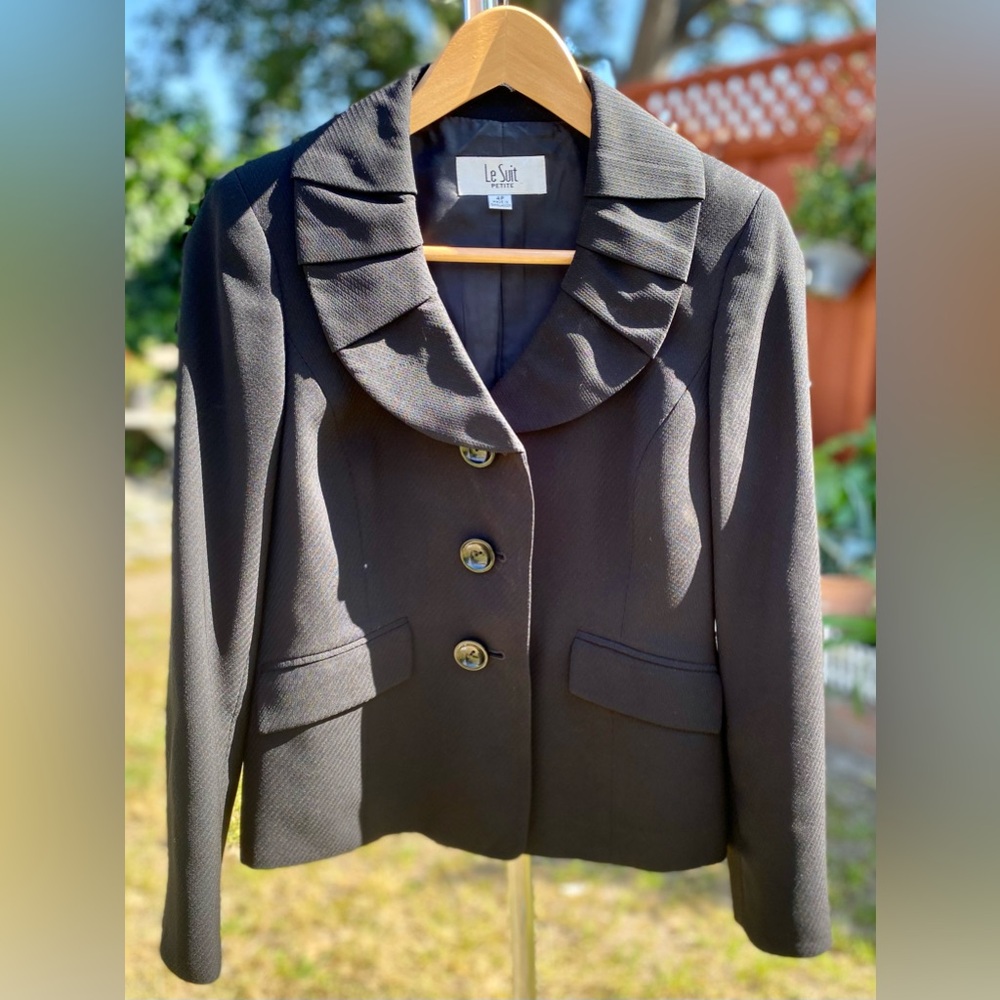 Vintage Black Petite Women’s Pantsuit